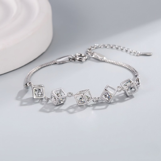 Whisper Cube Bracelet