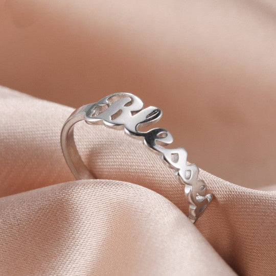 SILVER BLESSED RING