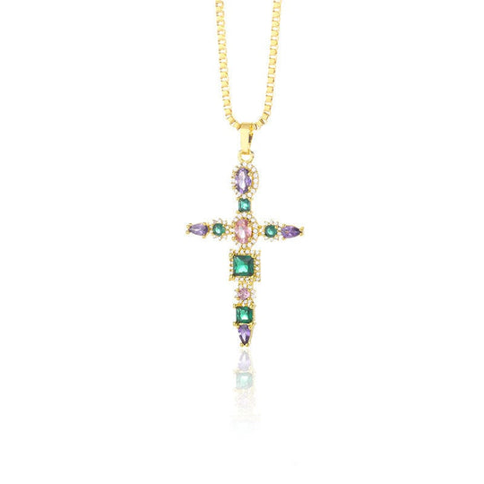 SIMPLE CROSS NECKLACE