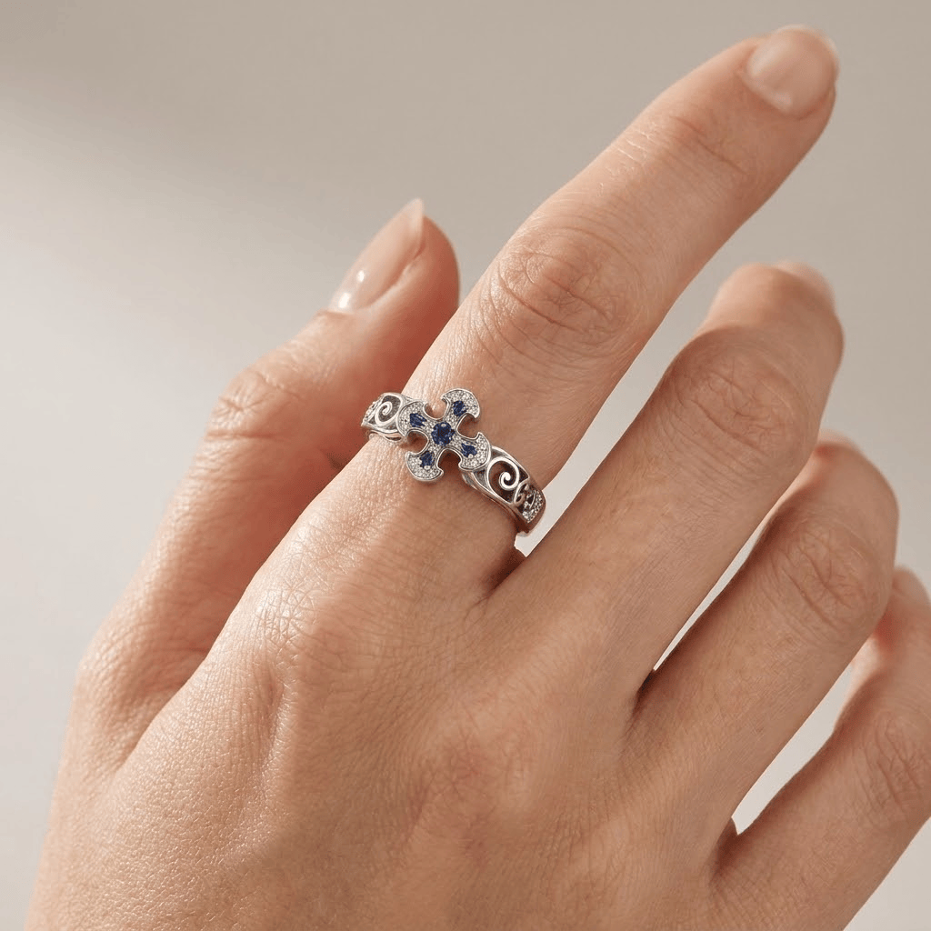 TRUST IN HIM WITH ALL YOUR HEART RING