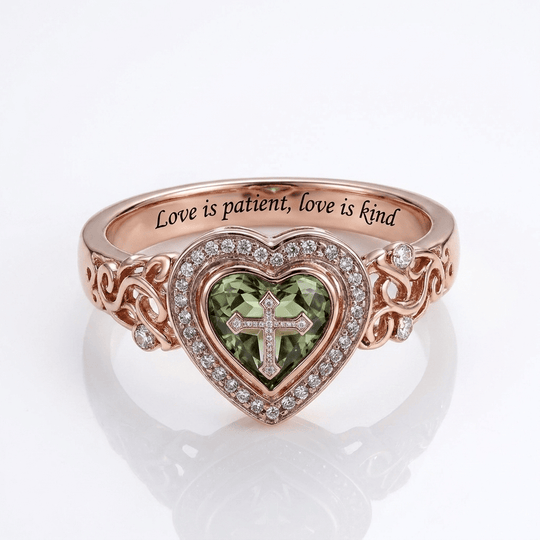 LOVE IS PATIENT & KIND RING