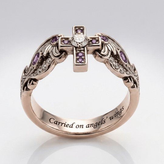 CARRIED ON ANGELS RING
