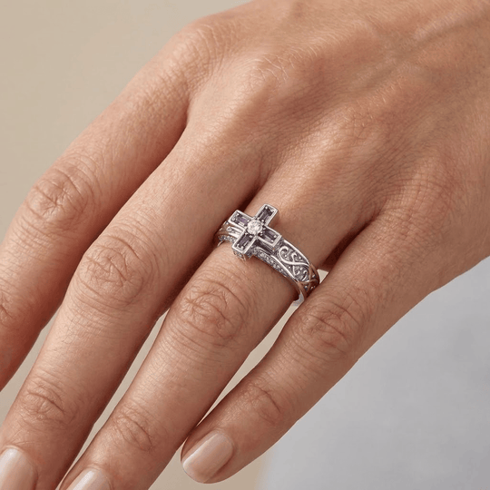 WALK BY FAITH NOT BY SIGHT RING