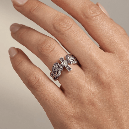 CARRIED ON ANGELS RING