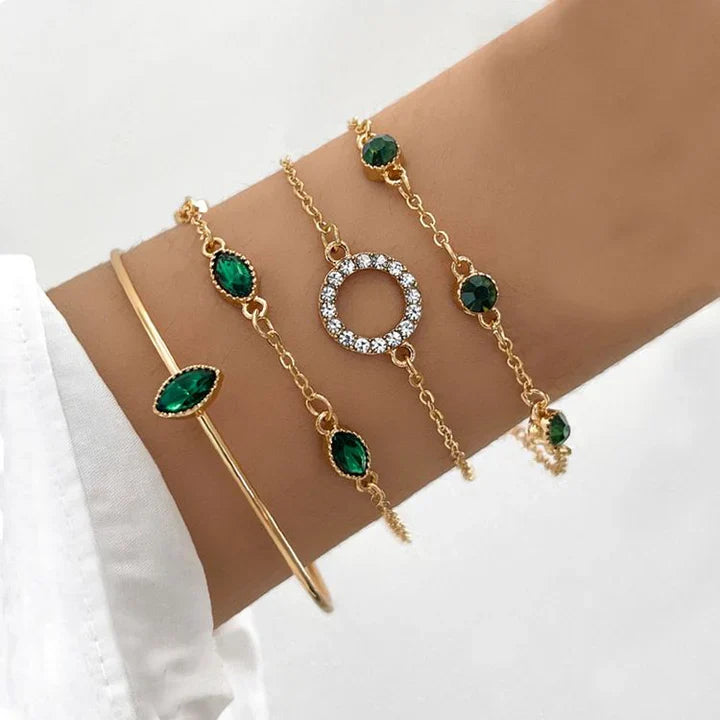 Radiant Bracelet Set of Four