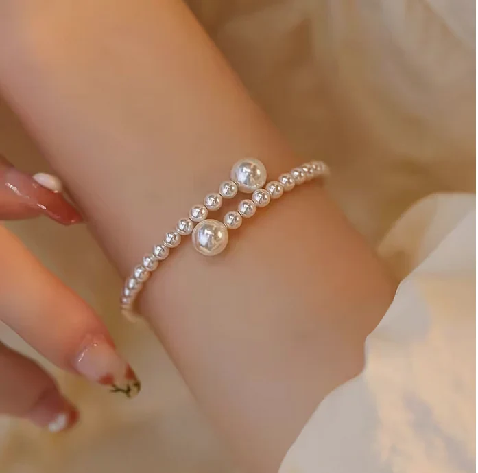 Serenity Adjustable Pearl Bracelet