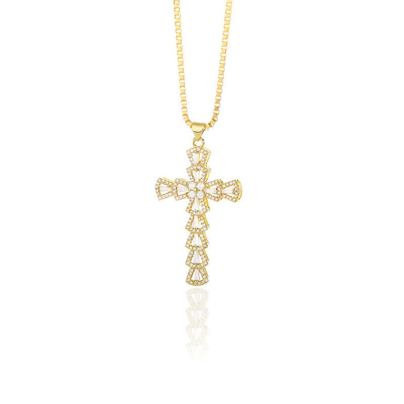 SIMPLE CROSS NECKLACE