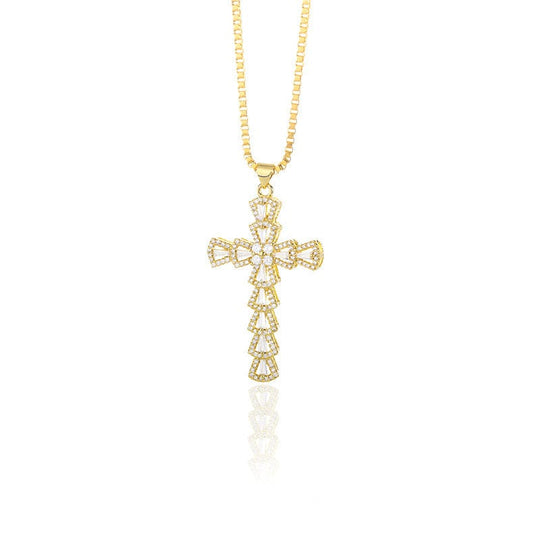 SIMPLE CROSS NECKLACE