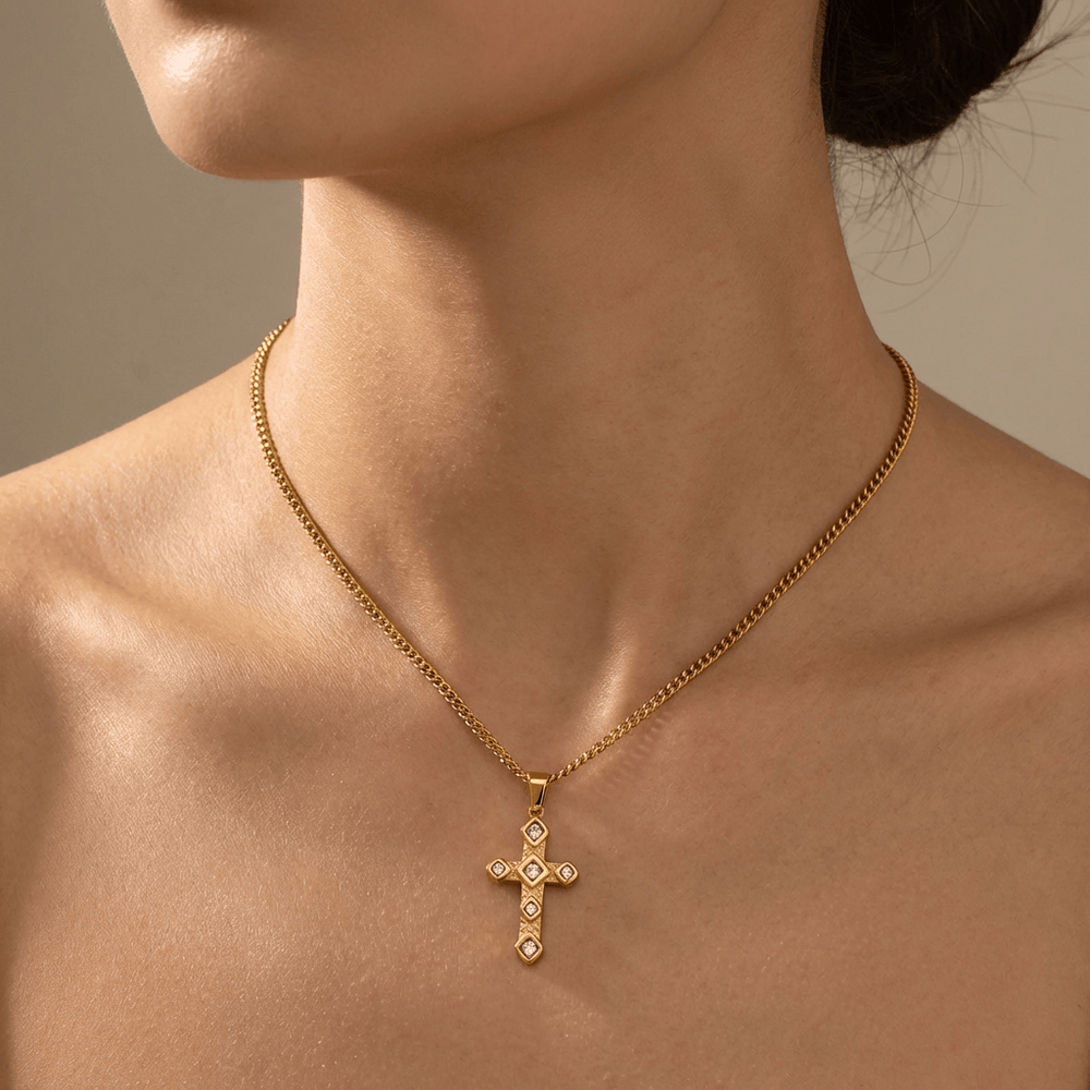 FAITH IN LIGHT ZIRCON NECKLACE