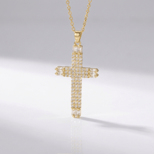ZIRCON CROSSES DESIGNER NECKLACES